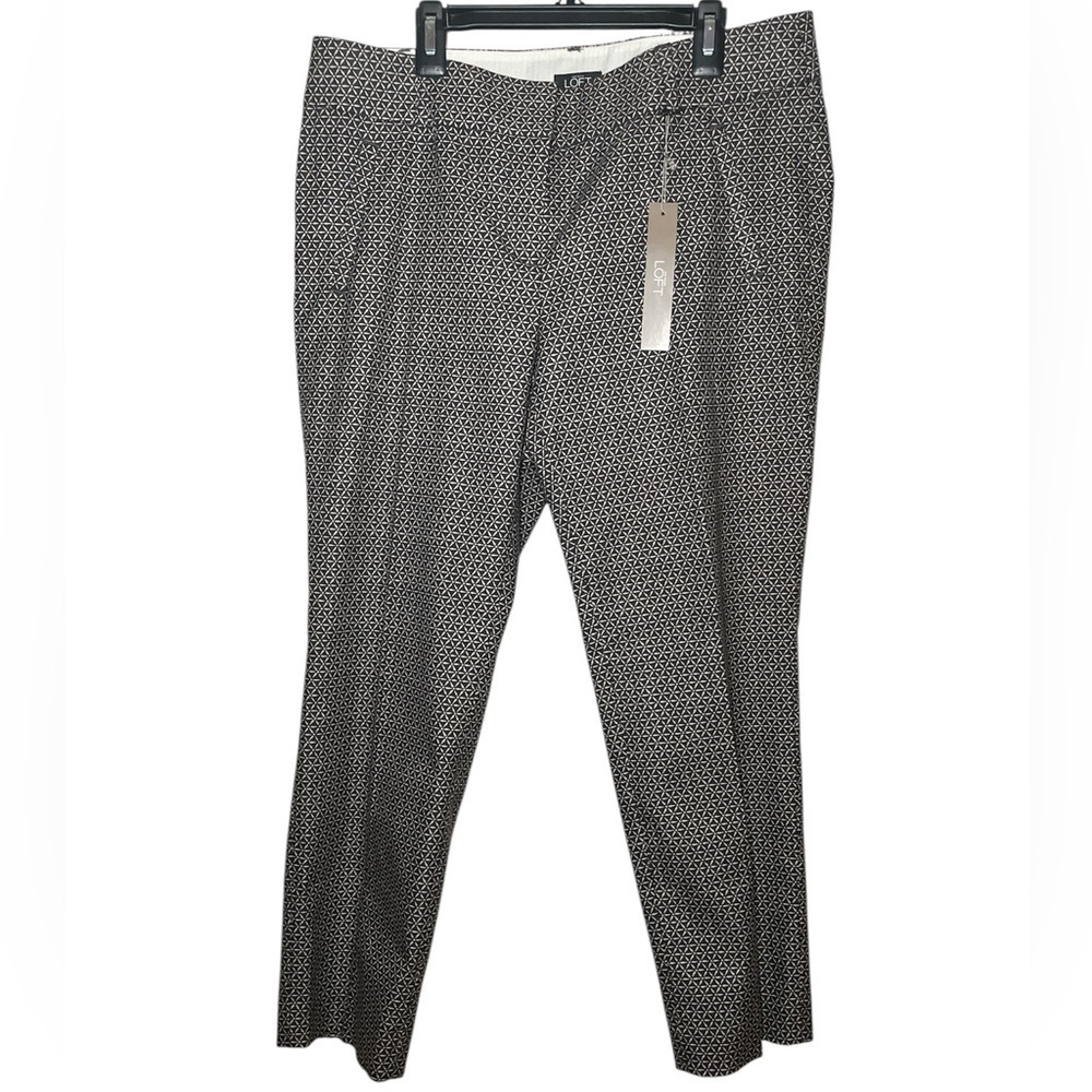 LOFT Marisa Ankle Pants sz 8 Pet
